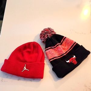 X2 Youth Chicago Bull/Air Jordan Winter Caps